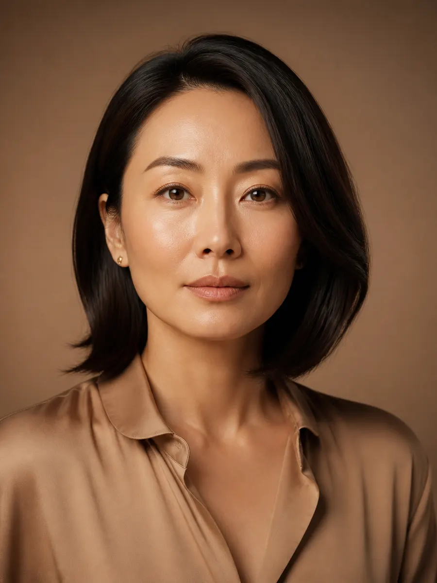 Portrait of a woman whose skin has lost firmness and glow at once, overall skin quality, Clinique DC in Sainte-Rose, Laval