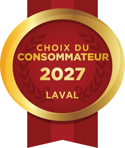 Consumer Choice Award 2027 seal, Laval